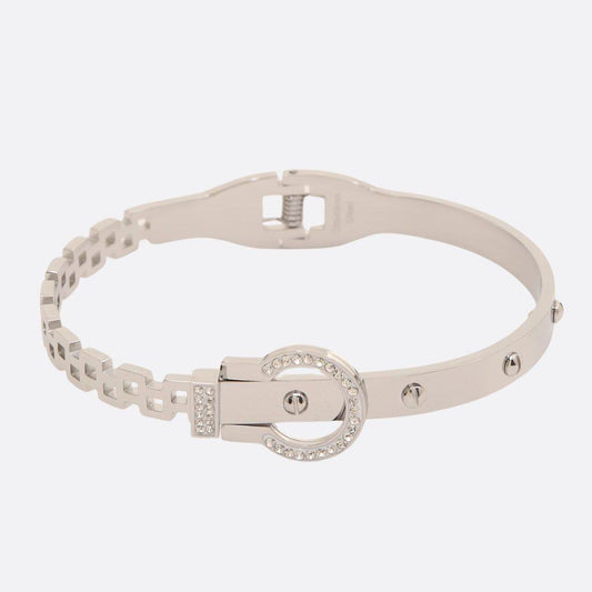 Silver Buckle Bracelet