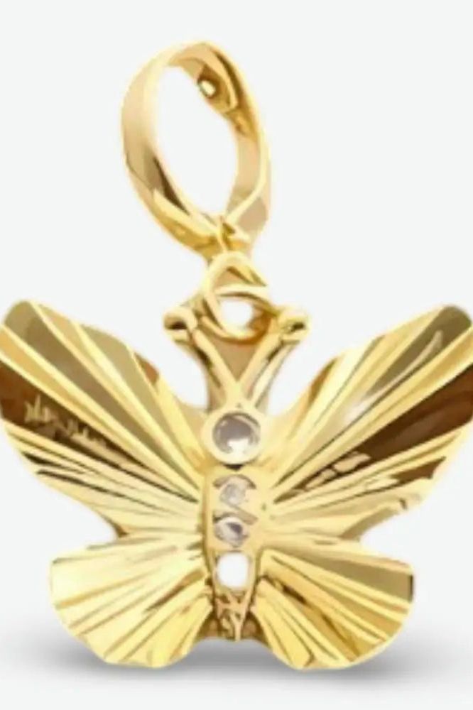 Clip Charms - Golden Butterfly | Swank Boutique