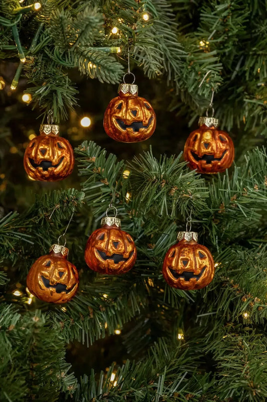 Mini Jack O Lantern Ornament | Swank Boutique