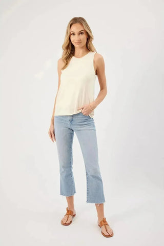 Camille Sand Tank Top | Swank Boutique
