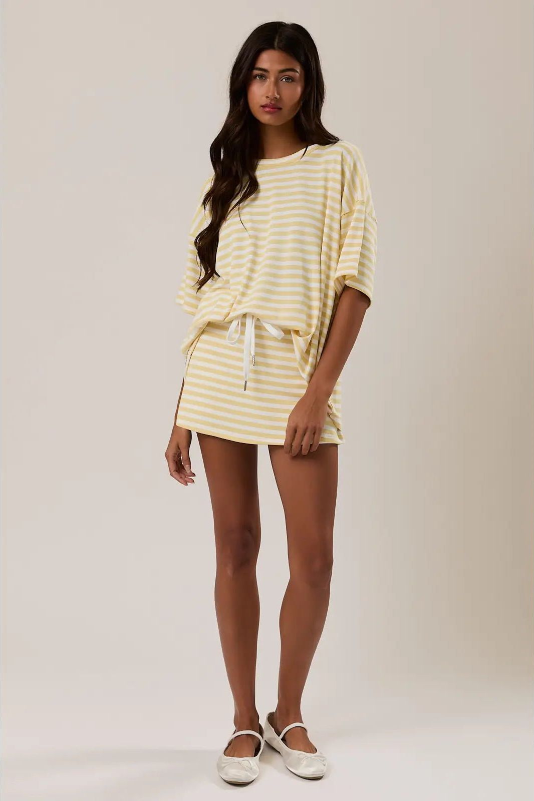 April Striped Skort | Swank Boutique