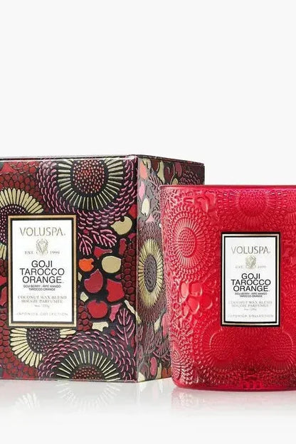 Goji Tarocco Orange - Classic Candle | Swank Boutique