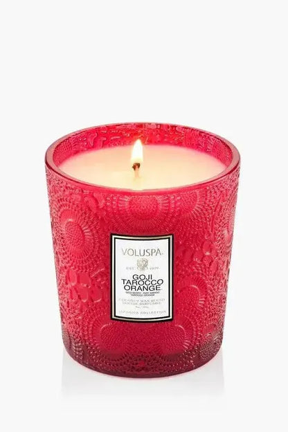 Goji Tarocco Orange - Classic Candle | Swank Boutique