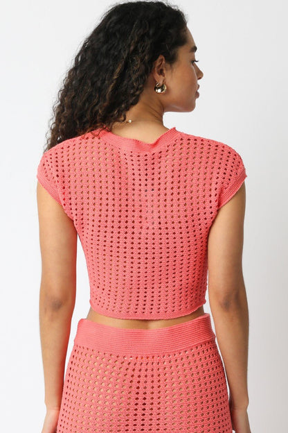 Easy Breezy Top Coral | Swank Boutique