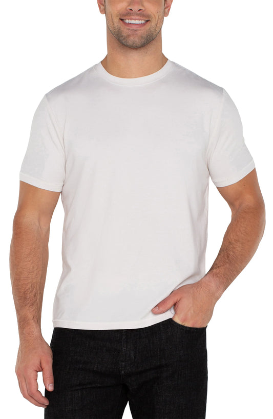 Men's Cream Crew Neck