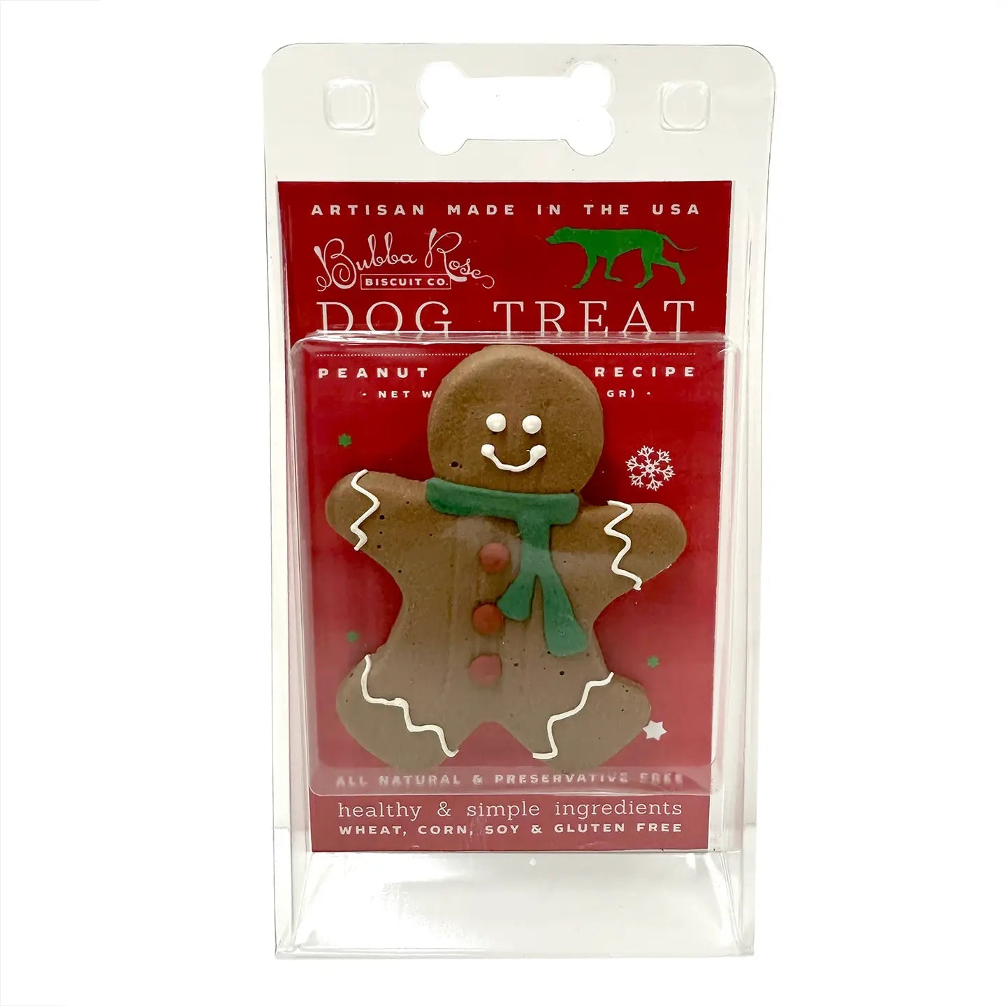 Dog Treat - Gingerbread Man | Swank Boutique