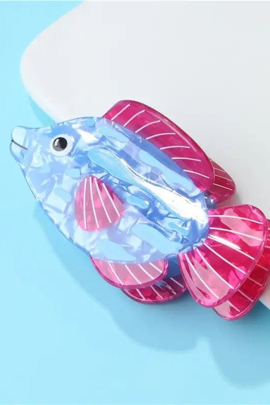 Nautical Fish Hair Clip | Swank Boutique