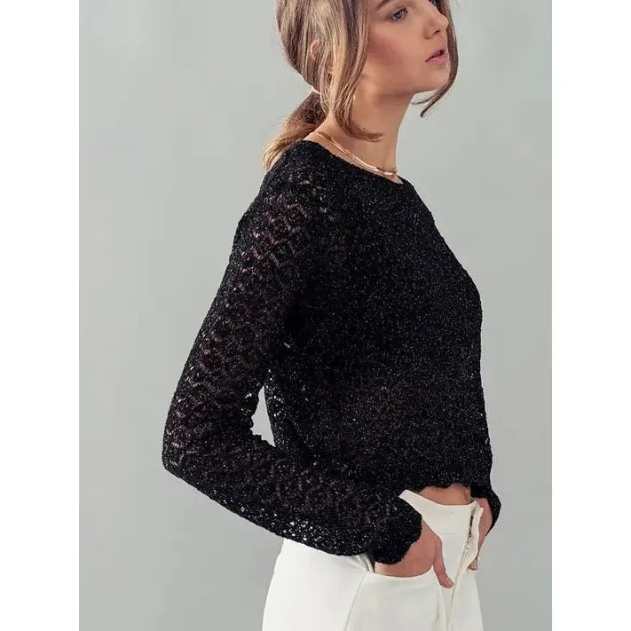 Diamon Crochet Top | Swank Boutique