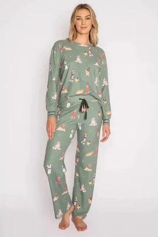 My Dog Is My Boo Lounge Set - Bottom | Swank Boutique