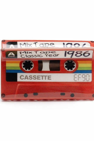 Retro Cassette Tape Mix Tape Hair Claw