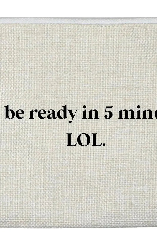 5 Minutes Accessory Bag | Swank Boutique