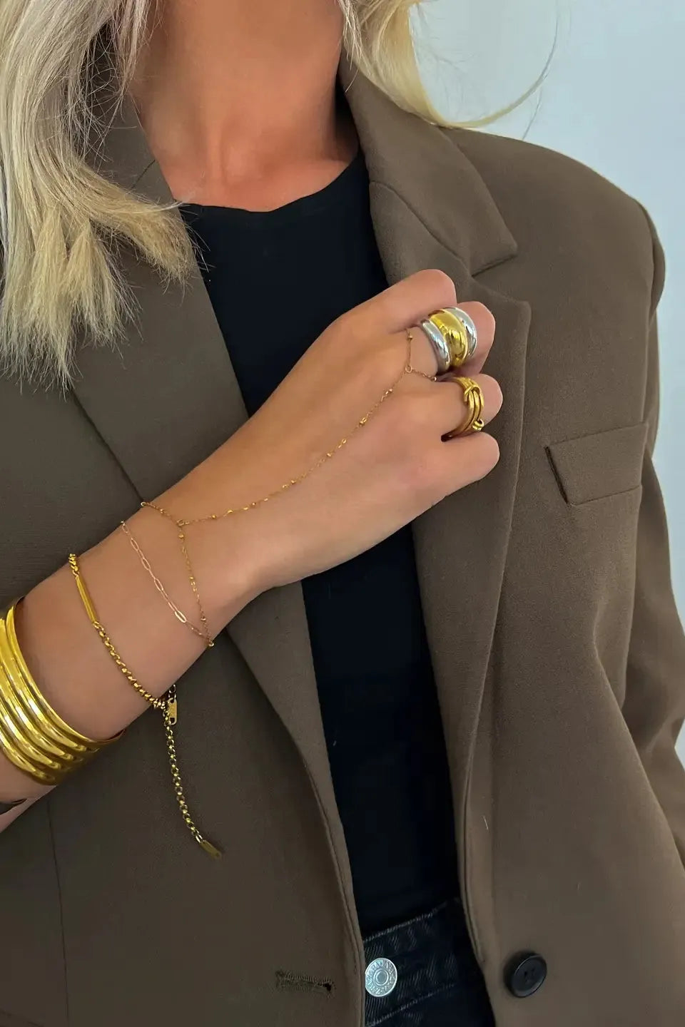 Bella Bracelet - Gold (Copy) | Swank Boutique