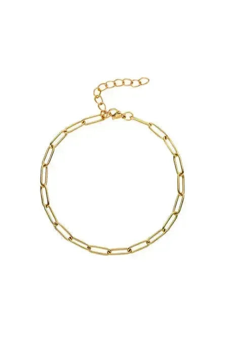 Carla Paperclip Chain Bracelet | Swank Boutique