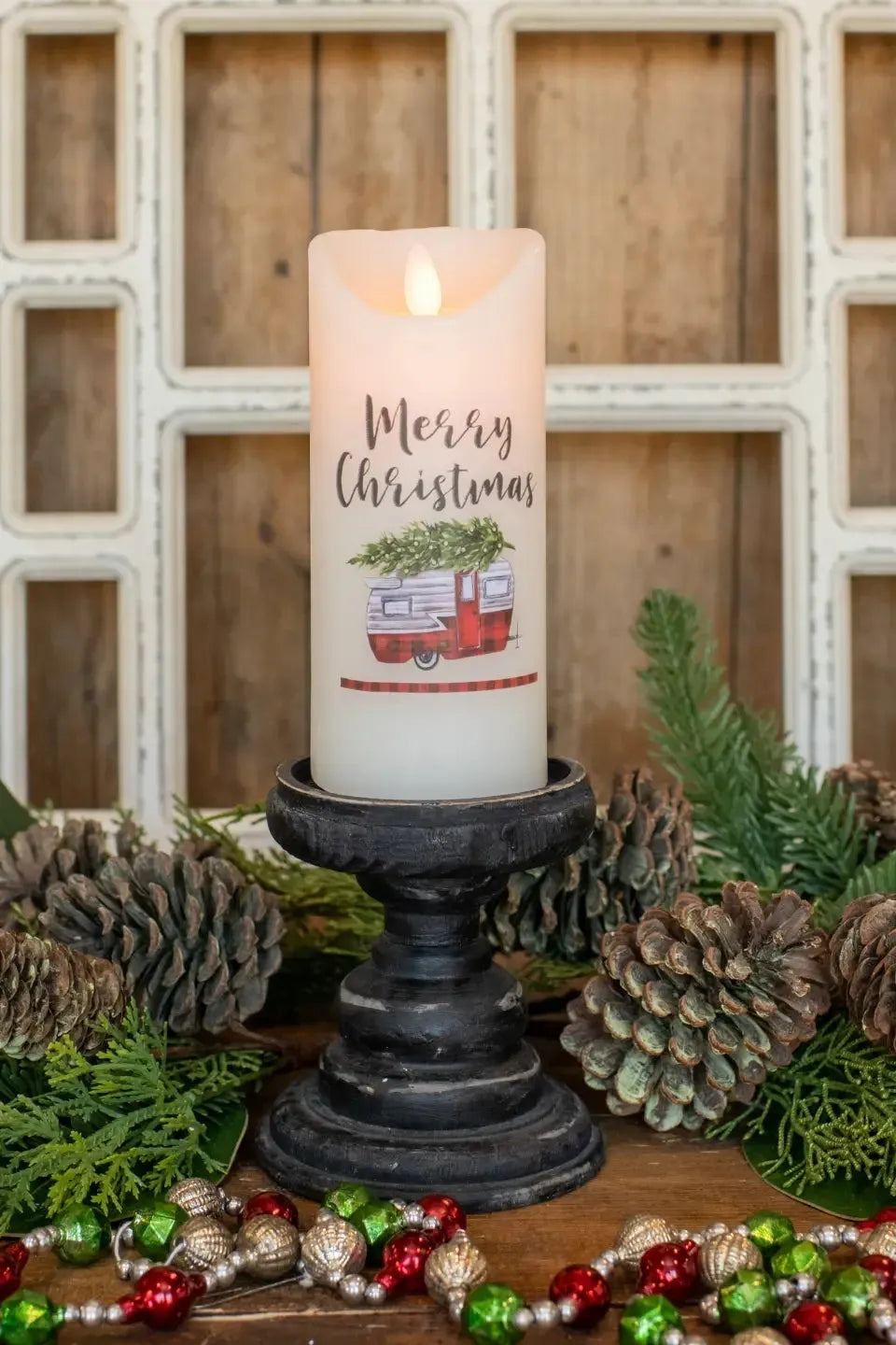 Camper Christmas Candle | Swank Boutique