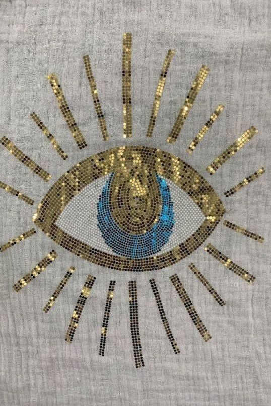 Evil Eye Blouse | Swank Boutique