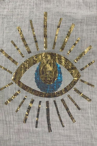 Evil Eye Blouse | Swank Boutique