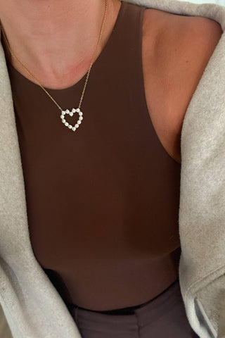 Diamond Heart Necklace