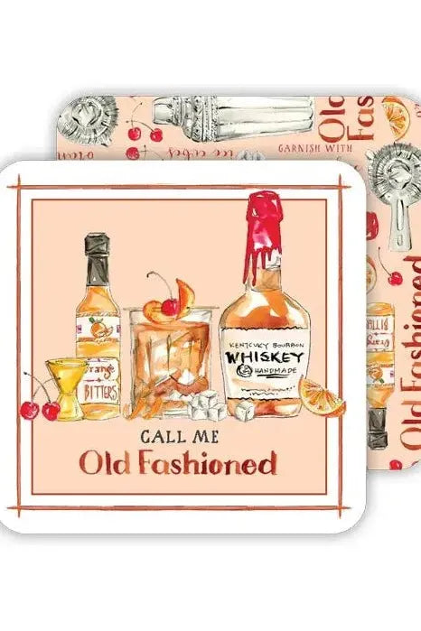 Call Me Old Fashioned Coaster | Swank Boutique