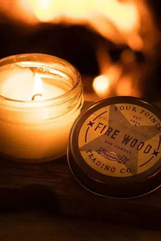 Firewood Candle