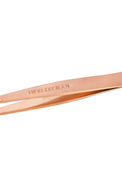 Mini Slant Tweezer - Rose Gold | Swank Boutique