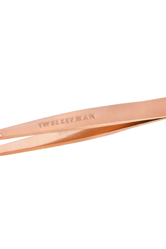 Mini Slant Tweezer - Rose Gold | Swank Boutique