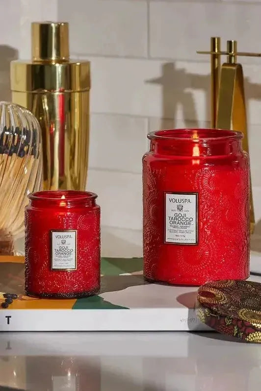 Goji Tarocco Orange - Small Candle | Swank Boutique