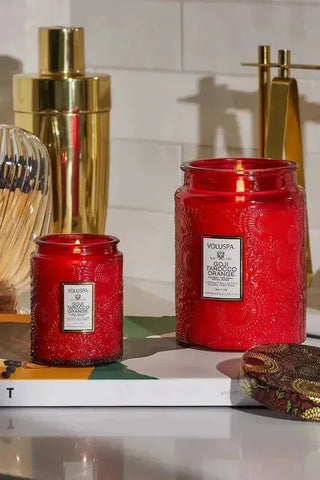 Goji Tarocco Orange - Small Candle | Swank Boutique