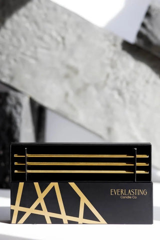 Gold Everlasting Candles | Swank Boutique