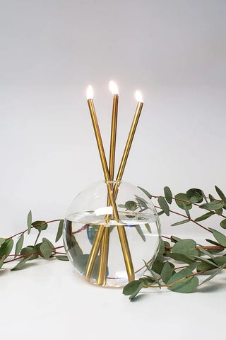 Gold Everlasting Candles | Swank Boutique