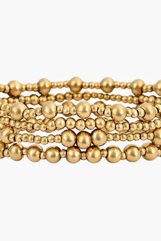 Golden Demure Bracelet Set | Swank Boutique