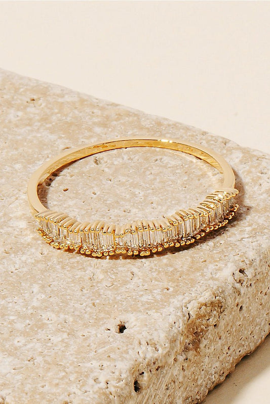 Gold Metallic Ring | Swank Boutique