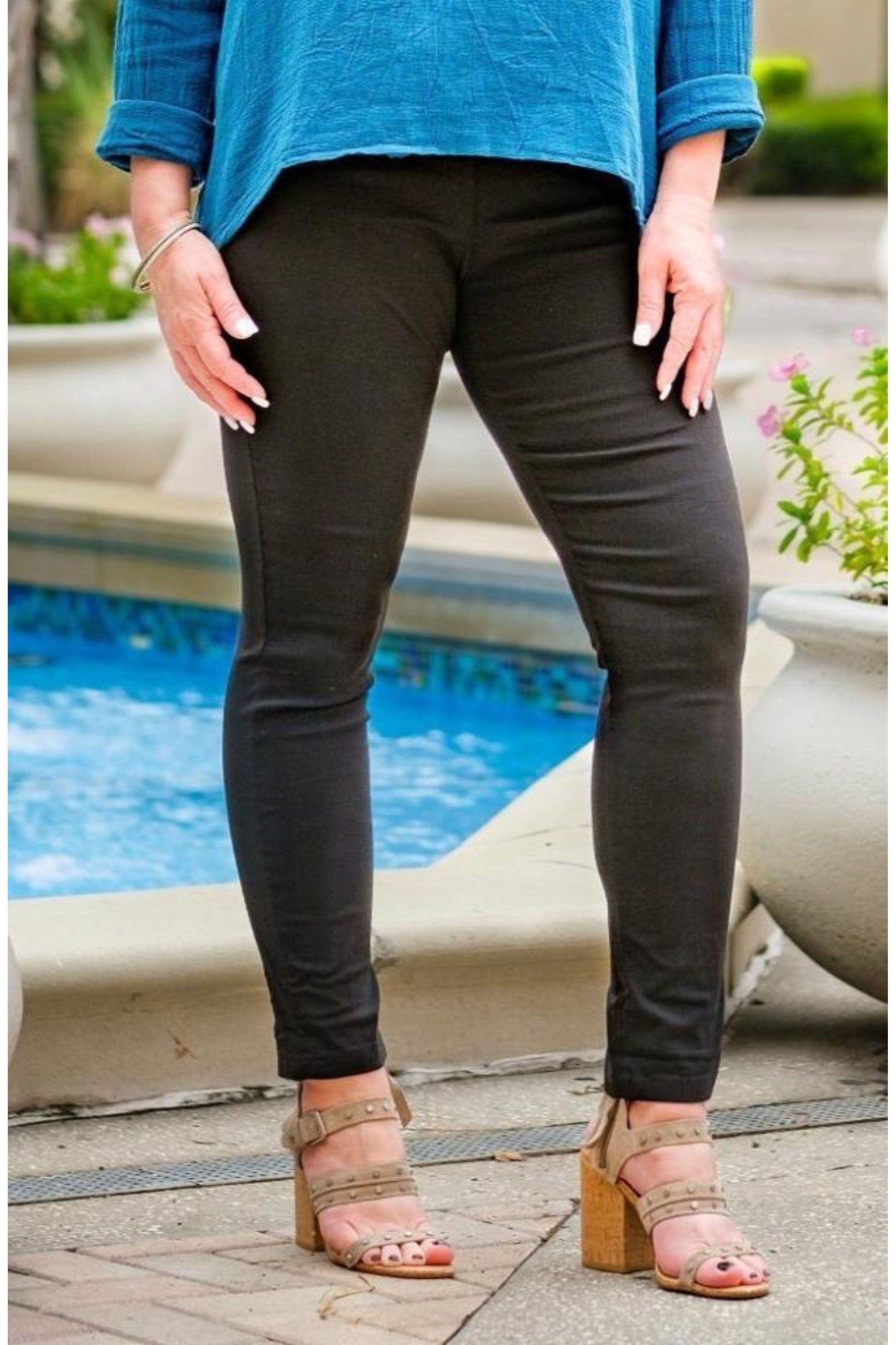 Haley Black Pant | Swank Boutique