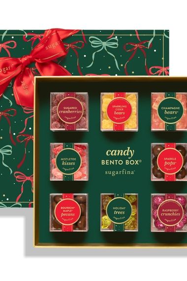 Happy Holidays 8 Piece Candy Bento Box | Swank Boutique