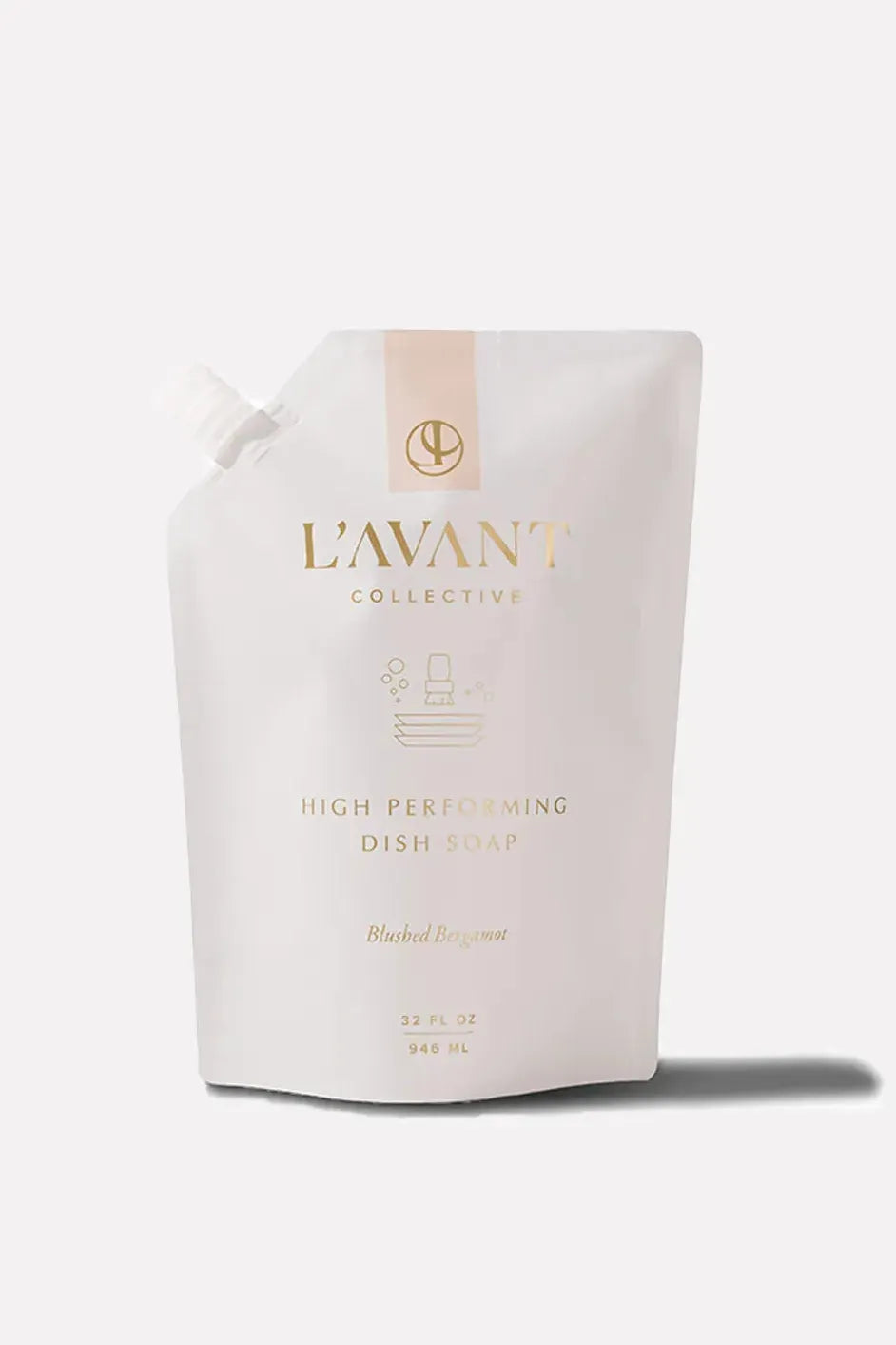 High Performing Dish Soap Refill Pouch - Blushed Bergamot | Swank Boutique