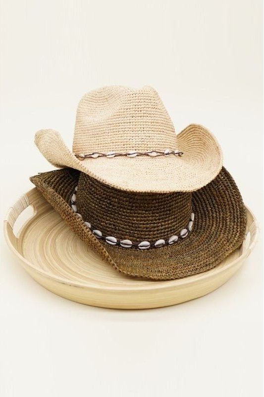 Kalani Woven Cowboy Hat | Swank Boutique