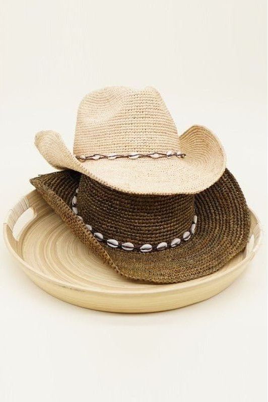 Kalani Woven Cowboy Hat | Swank Boutique