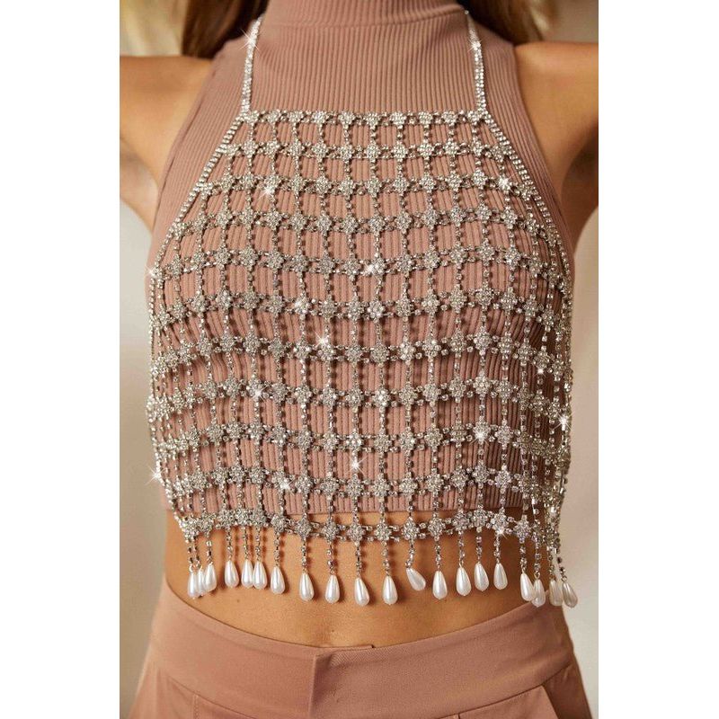 Glitter Cami Top | Swank Boutique