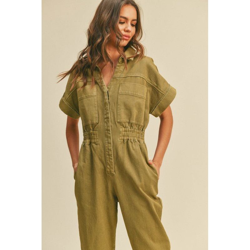 Working Girl Jumpsuit | Swank Boutique