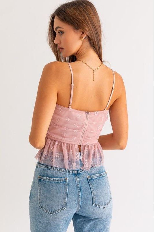 Seeing Stars Babydoll Tank | Swank Boutique