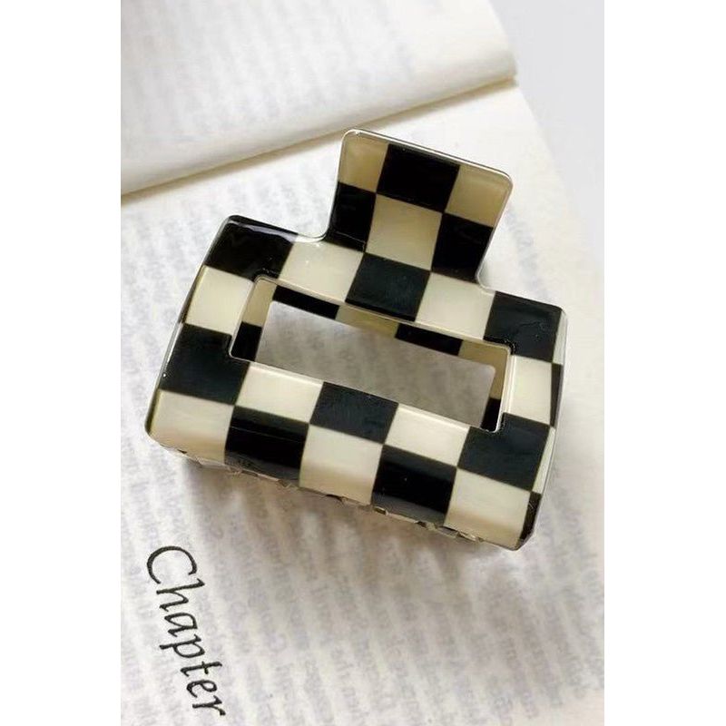 Checkered Hair Clip | Swank Boutique