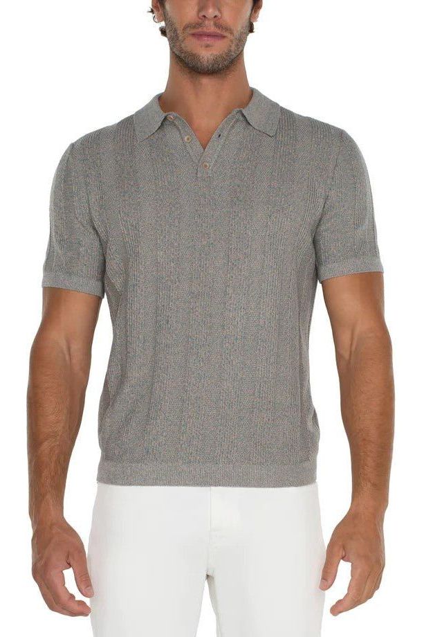 Jacob Short Sleeve Sweater Polo | Swank Boutique