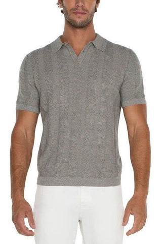 Jacob Short Sleeve Sweater Polo | Swank Boutique