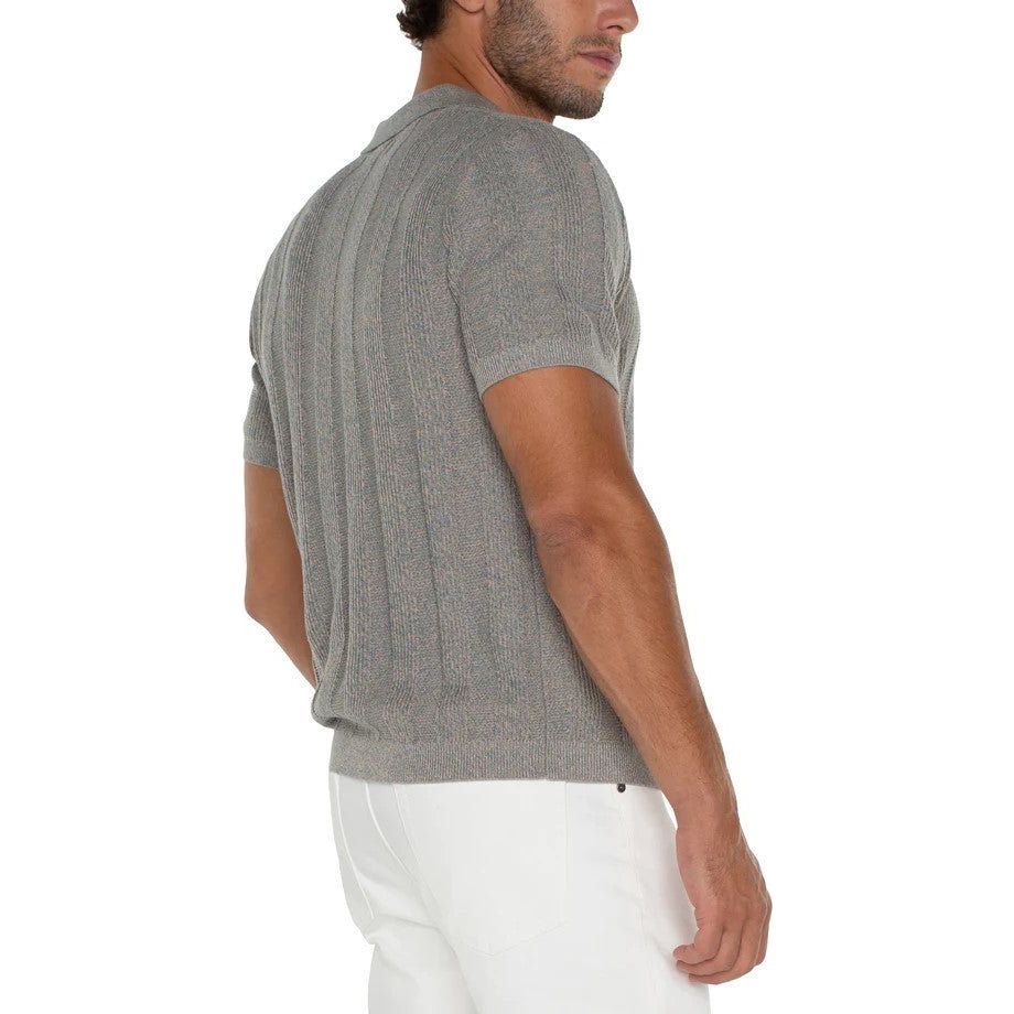 Jacob Short Sleeve Sweater Polo | Swank Boutique