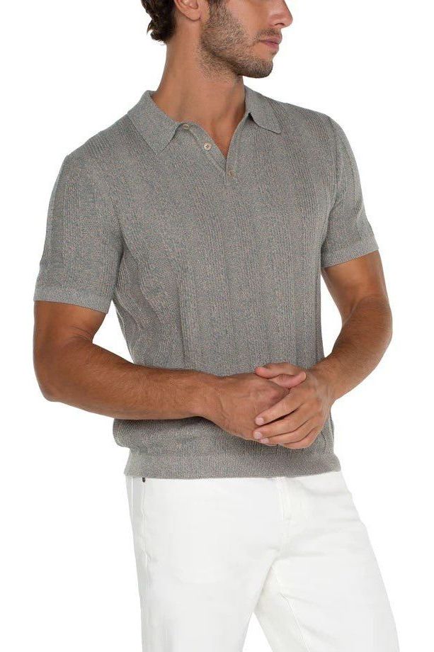 Jacob Short Sleeve Sweater Polo | Swank Boutique