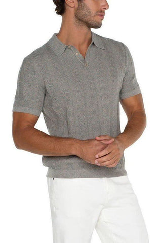Jacob Short Sleeve Sweater Polo | Swank Boutique