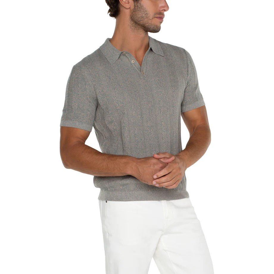 Jacob Short Sleeve Sweater Polo | Swank Boutique