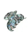 Small Couture Claw Clip - South Sea | Swank Boutique