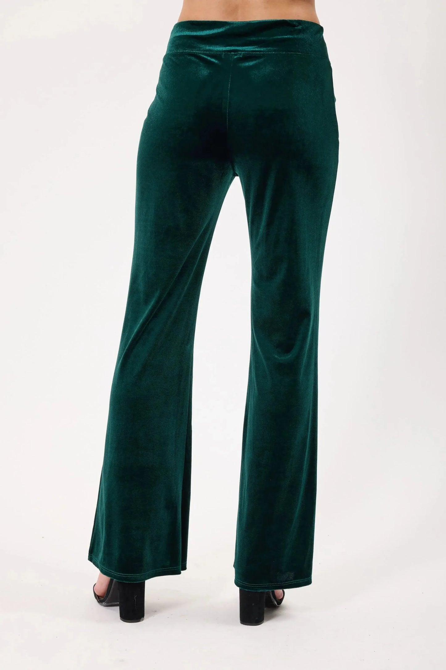 Jenny Green Velvet Pant | Swank Boutique