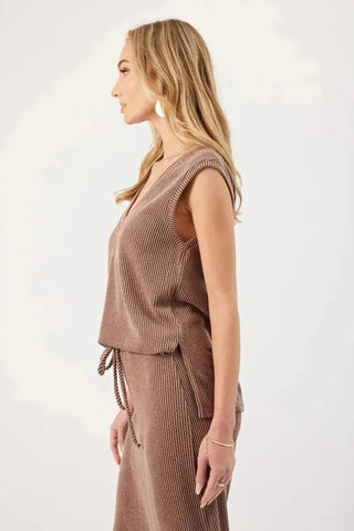 Kalina Peppercorn Top | Swank Boutique
