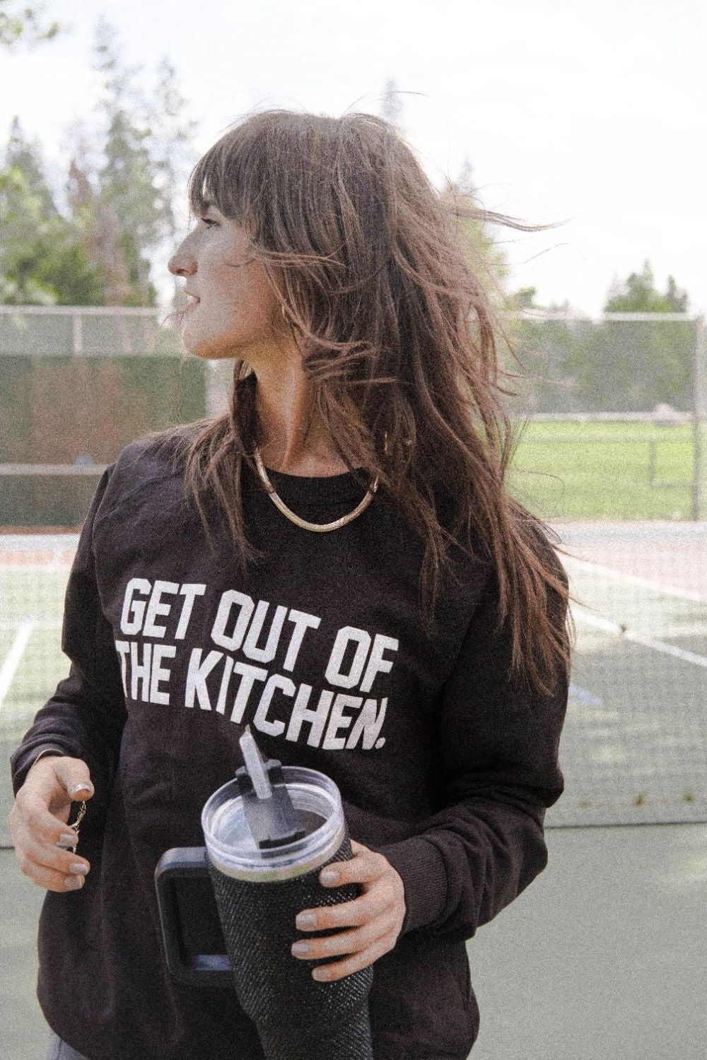 Get Out of the Kitchen Sweatshirt | Swank Boutique